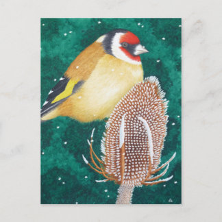 Carte Postale Le Goldfinch européen