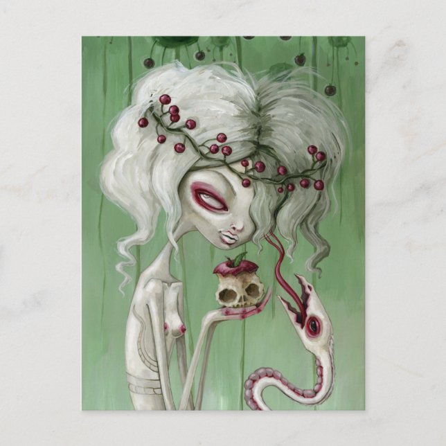 Carte Postale Le goût doux de la mort (Devant)