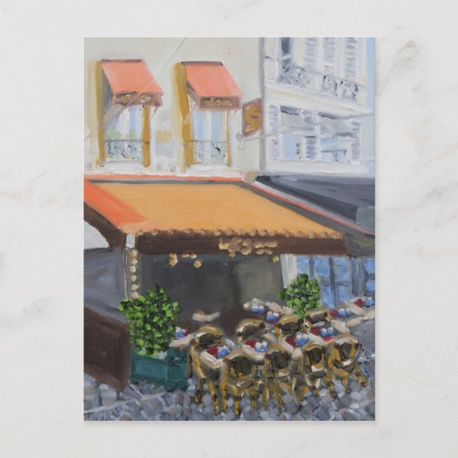 Carte Postale Le Grand Café : Fontainebleau, France (Devant)