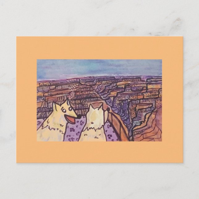 Carte Postale Le Grand Canyon, (Devant)