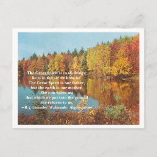 Carte Postale Le Grand Esprit