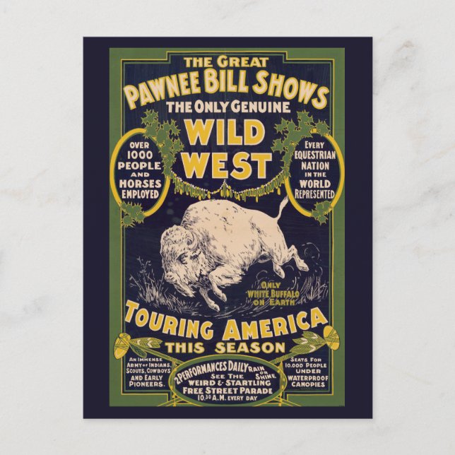 Carte Postale Le Grand Projet De Loi Pawnee Spectacle, Poster Vi (Devant)