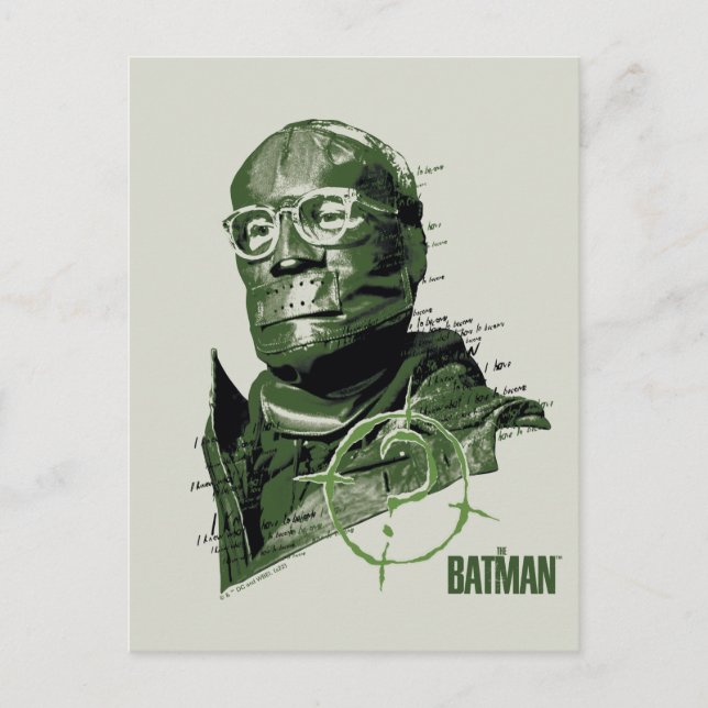 Carte Postale Le Graphique Riddler Character (Devant)