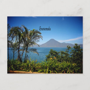 Carte Postale Le Guatemala, le magnifique paysage naturel