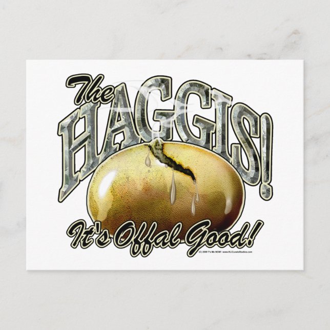 Carte Postale Le Haggis ! (Devant)