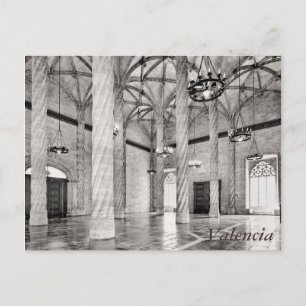 Carte Postale Le Hall des Colonnes de Valence