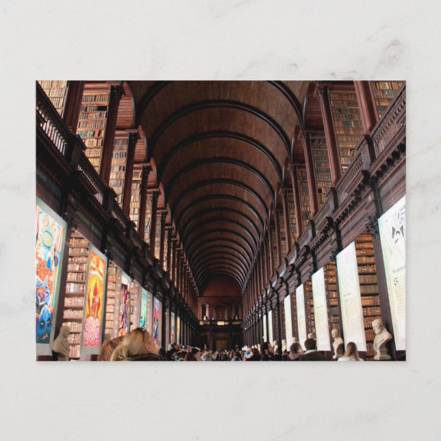 Carte Postale le hall tout en longueur (Devant)