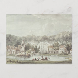 Carte Postale Le Hameau, Petit Trianon, 1786