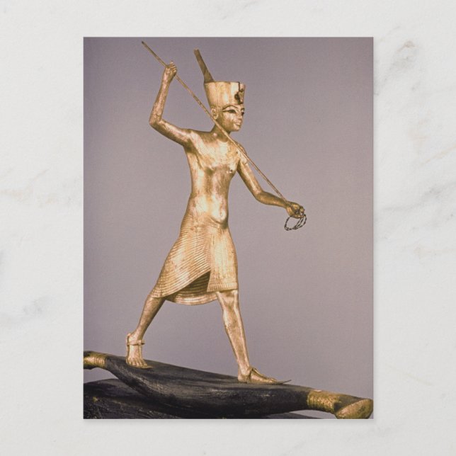 Carte Postale Le Harpooner, du tombeau de Toutankhamon (Devant)