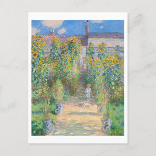 Carte Postale Le jardin de l'artiste par Claude Monet Painting
