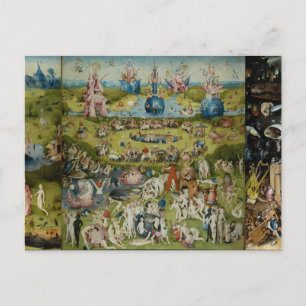 Carte Postale Le Jardin des délices terrestres Hieronymus Bosch