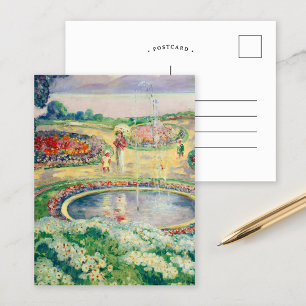 Carte Postale Le Jardin Fleuri   Henri Lebasque