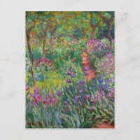 Le Jardin Iris De Giverny By Claude Monet
