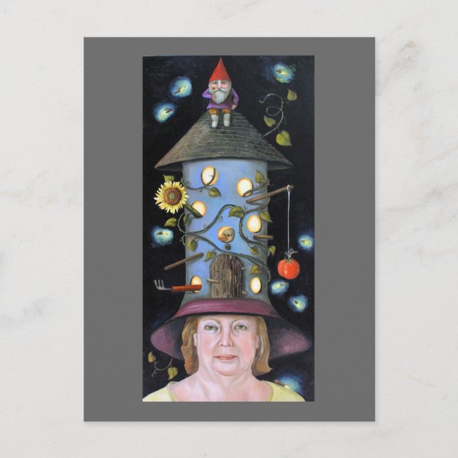 Carte Postale Le jardinier (Devant)