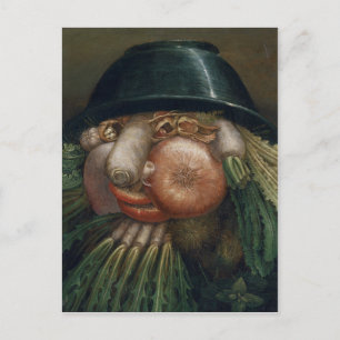 Carte Postale Le jardinier végétal - Giuseppe Arcimboldo