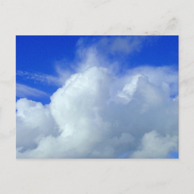 Carte Postale Le jaune bleu (Devant)