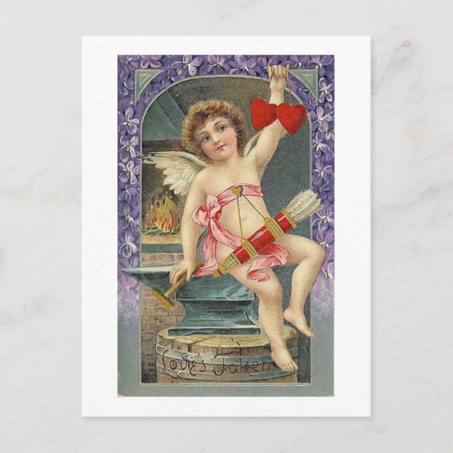 Carte Postale Le jeton de l'amour (Devant)