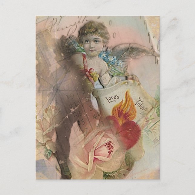 Carte Postale Le jeton de l'amour (Devant)