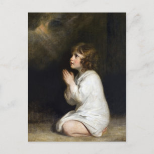 Carte Postale Le jeune Samuel en prière par Joshua Reynolds