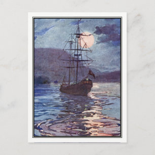 Carte Postale Le Jolly roger d'Alice B. Woodward