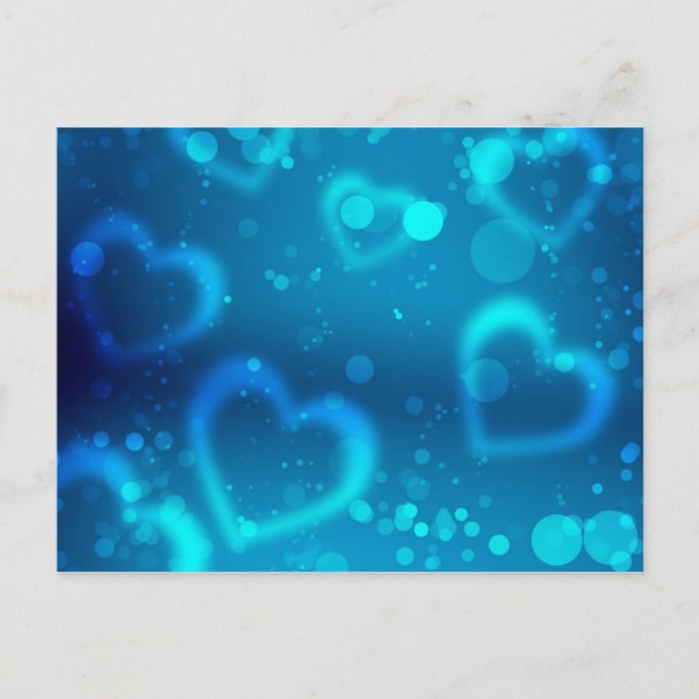 carte postale, le jour de valentine, février, (Devant)