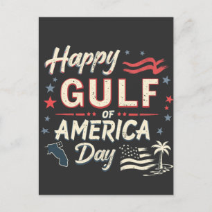 Carte Postale Le joyeux patriotique du Golfe de l'Amérique