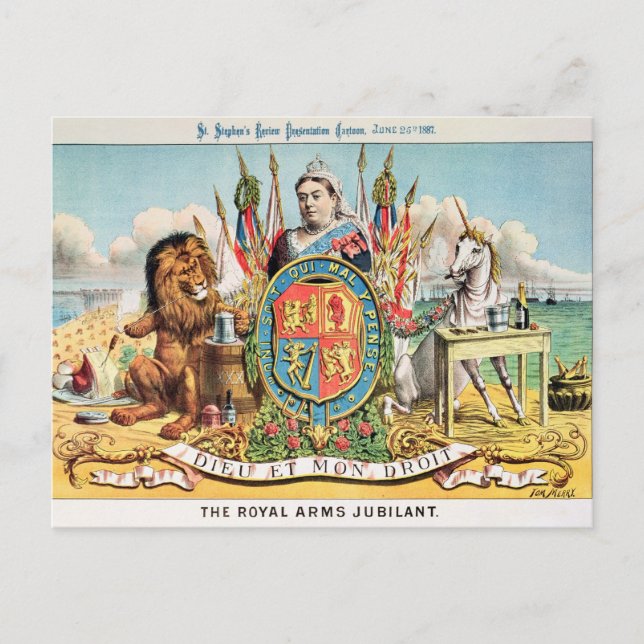 Carte Postale Le Jubilant des armes royales (Devant)