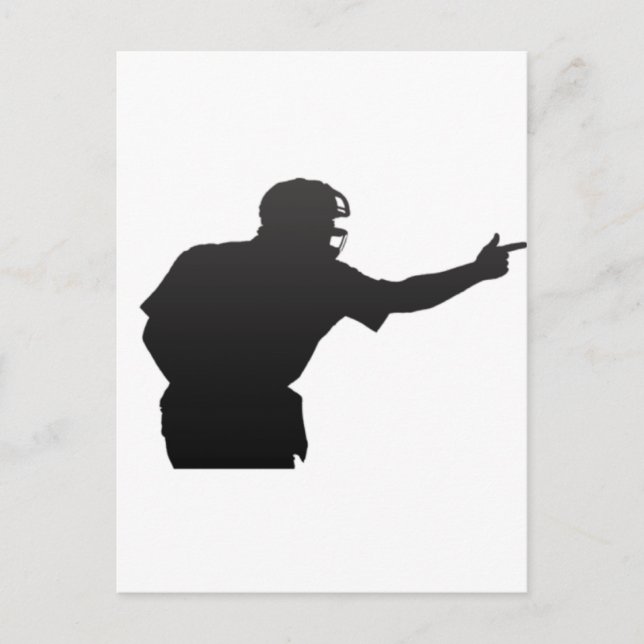 Carte Postale Le juge-arbitre (Devant)