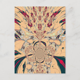 Carte Postale Le Kaleidoscope Africain Vibrant : Un Plaisir Pais