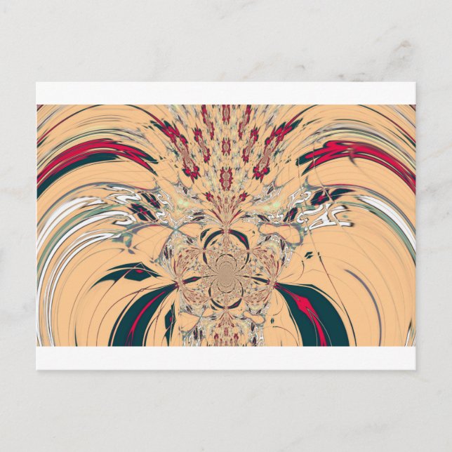 Carte Postale Le Kaleidoscope Africain Vibrant : Un Plaisir Pais (Devant)