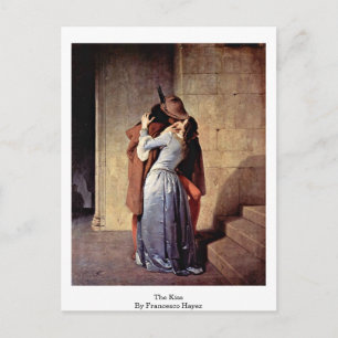 Carte Postale Le Kiss De Francesco Hayez