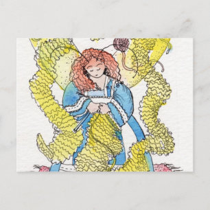 Carte Postale Le Knitter