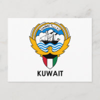 Le KOWÉIT - emblème/drapeau/manteau des