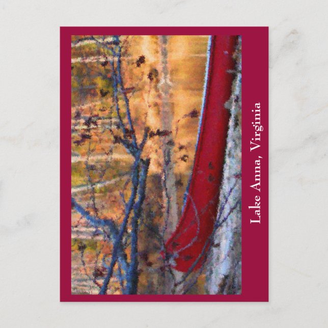 Carte Postale Le lac Anna Virginia (Devant)