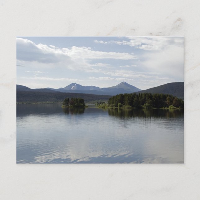 Carte Postale Le Lac Calme Dillon Colorado (Devant)