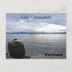 Carte Postale Le lac Champlain Vermont