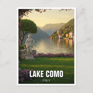 Carte Postale Le Lac de Côme Italie Voyage