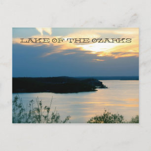 CARTE POSTALE LE LAC DES OZARKS POSTCARD