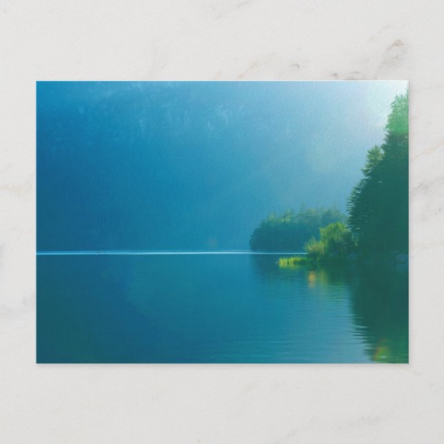 Carte Postale Le lac Eibsee (Devant)
