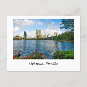 Carte Postale Le lac Eola à Orlando en Floride