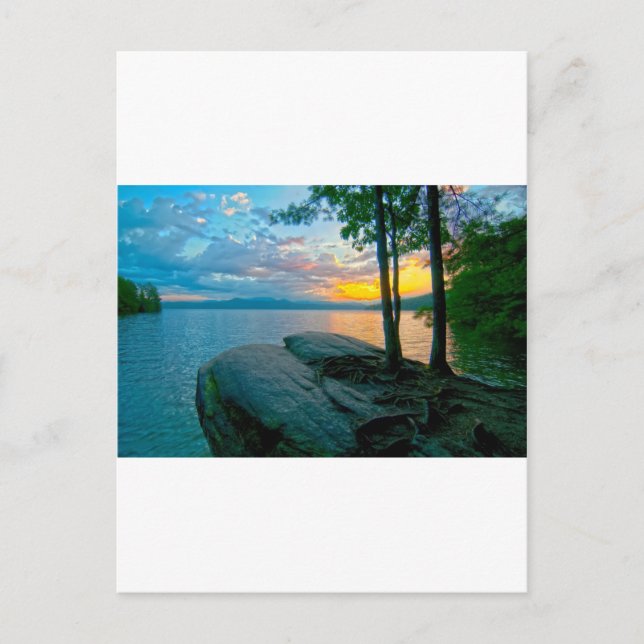 Carte Postale le lac jocassee carolina sud (Devant)