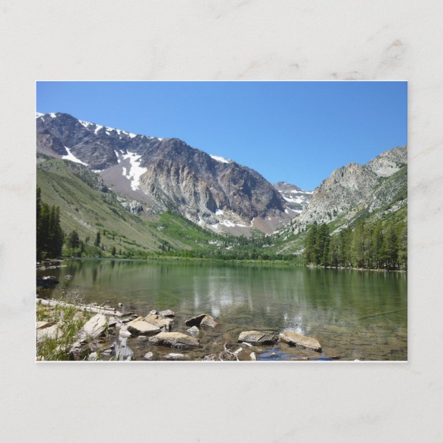 Carte Postale Le lac Mammoth (Devant)