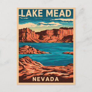 Carte Postale Le lac Mead Nevada,