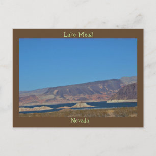 Carte Postale Le lac Mead Nevada
