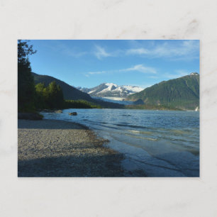 Carte Postale Le lac Mendenhall dans le paysage de Juneau en Ala