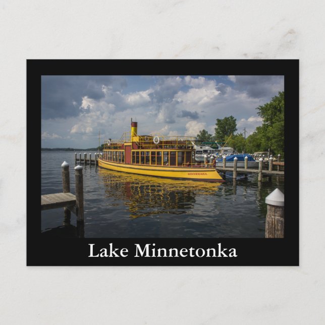 Carte Postale Le lac Minnetonka (Devant)