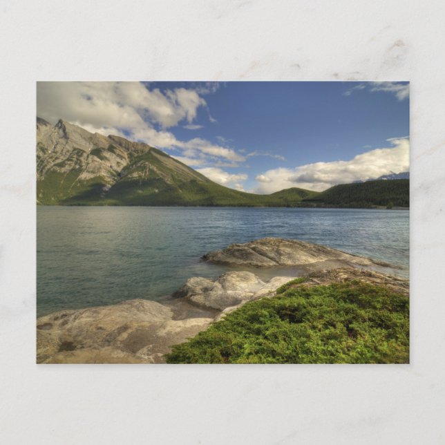 Carte Postale Le lac Minnewanka (Devant)