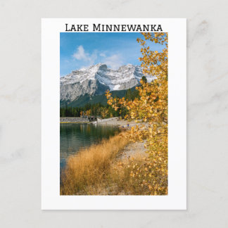 Carte Postale Le lac Minnewanka | Parc national Banff | Canada