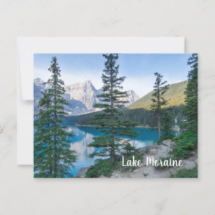 Carte Postale Le lac Moraine à Banff Canada