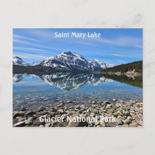 Carte Postale Le lac Sainte-Marie (Devant)